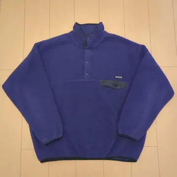 파타고니아 신틸라 스냅T 퍼플 x 블랙 XL