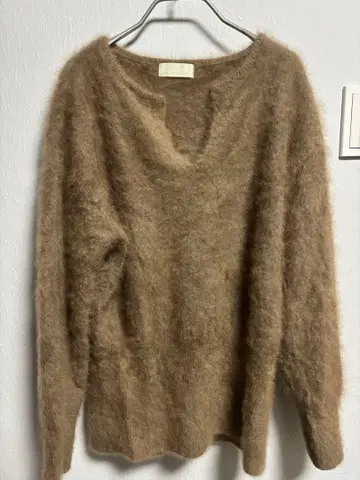 개럴개런트 키넥 라쿤 니트 풀오버 복슬복슬