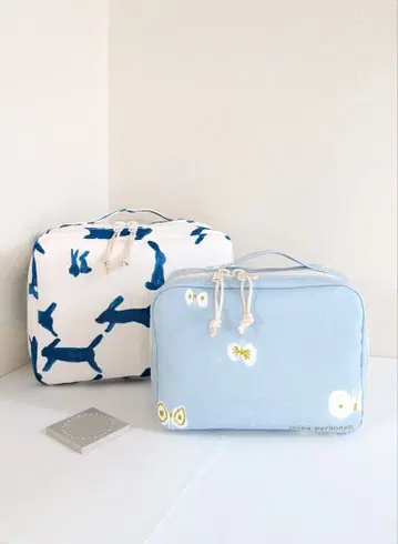 삐요뿌님 트래블 파우치 2개 세트