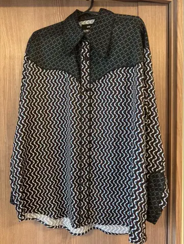 [ 새상품급 ] HARE 긴팔 셔츠 브라운 그린