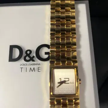 D&G 골드 블레스 시계 BOX 포함