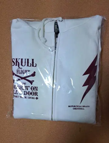 SKULL FLIGHT 스컬 플라이트 집업 후드티