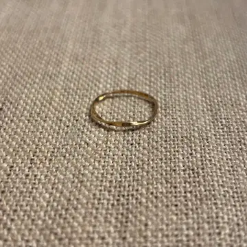 느와르 드 푸피 K10YG 레이어드 웨이브 반지