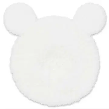 디즈니 미키 베레모 복슬복슬 58cm 화이트 화이트 복슬복슬