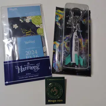 Mrs. GREEN APPLE 키링, 아크릴 카드, 핀 배지