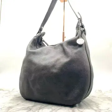 훌라 원숄더 토트백 블랙 초승달 참