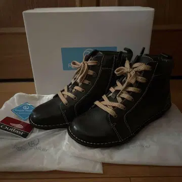 Regal Walker 블랙 하이컷 부츠