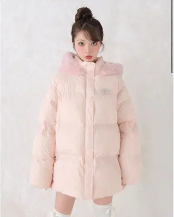 에므미에므 Bijou 리본 다운 재킷