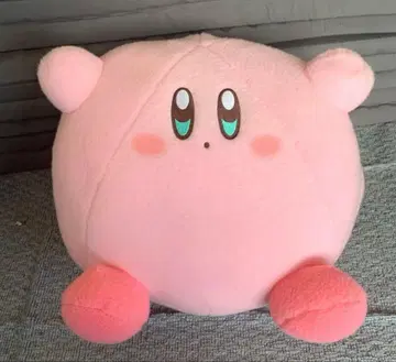 별의 커비 양모 펠트풍 초 BIG 봉제 인형 (만복 앉기)