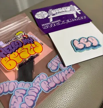 BE:FIRST 팬미 아크릴 키링 자수 스티커 레오