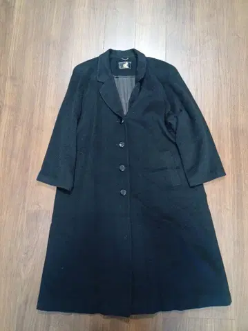 캐시미어 100% 롱 코트 코트 빅 사이즈 11호 블랙