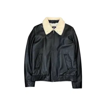 A.P.C 무통 파 램 가죽 재킷