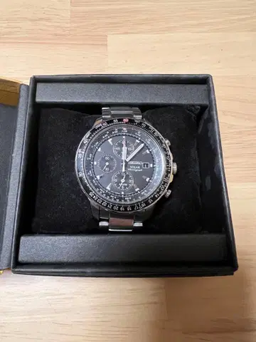 SEIKO PROSPEX 크로노그래프 블랙