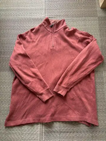 LAND S END 하프 지퍼 맨투맨