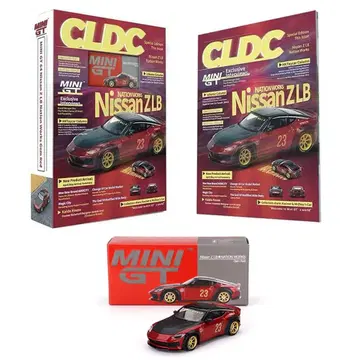 MINI GT Nissan CLDC 매거진 w/ 닛산 Z LBWK