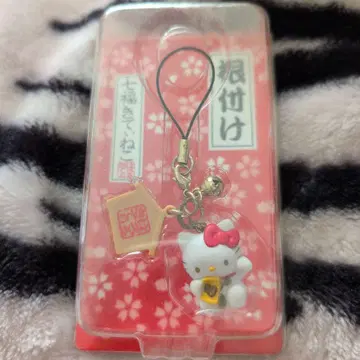 헬로키티 스트랩 칠복 키티 끈