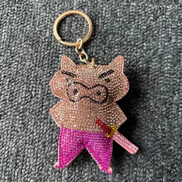 짱구는 못말려(크레용 신짱) 부리부리자에몽 키라키라 키링 라인스톤