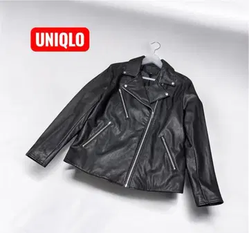 유니클로 더블 라이더스 인조 가죽 XL