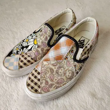 vans Classic Slip-On Meadow 패치워크 24cm