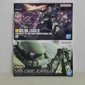 1/144 HGUC 자쿠 II & RG 양산형 자쿠 II