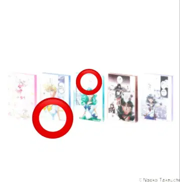 세일러문 카페 트레이딩 아크릴 블록