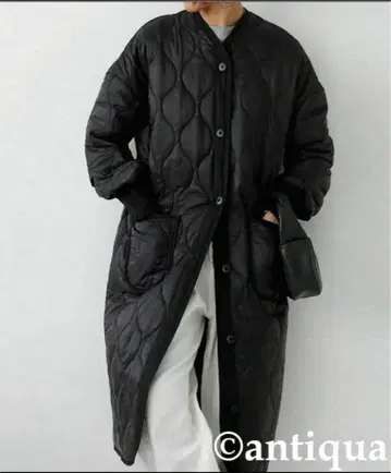 antiqua patterntorso 코트 퀼팅 코트