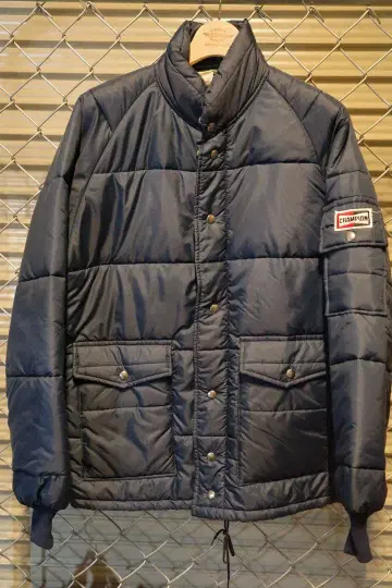 새상품급 빈티지 챔피온 플러그 vintage 레이싱 자켓