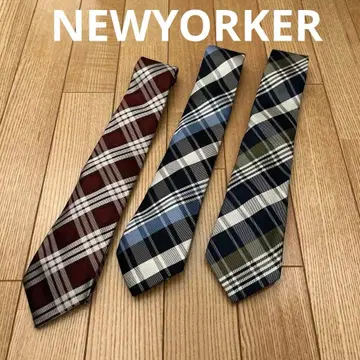 NEWYORKER 넥타이 3개 세트