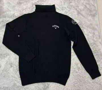 캘러웨이 터틀넥 스웨터 블랙 남성용 M 사이즈