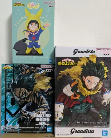 나의 히어로 아카데미아 미도리야 이즈쿠 피규어 3세트