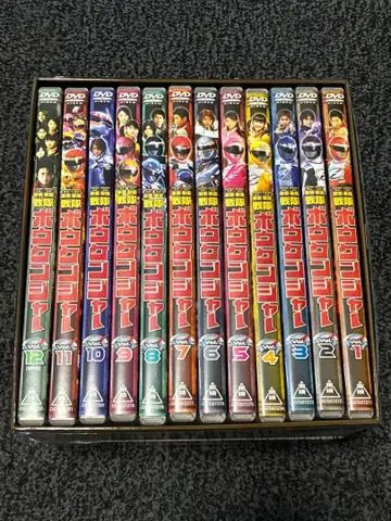 굉굉전대 보우켄저 DVD-BOX 전 12권 세트