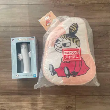 새상품 무민 미이 다이컷 쿠션 니야로니야로 스피커 2점 세트