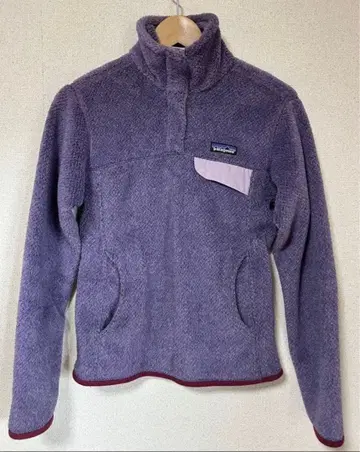 파타고니아 플리스 자켓 여성용 XS 보라색