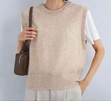 미사용 근접 그린 라벨 2WAY 모헤어 믹스 베스트