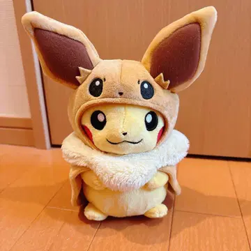 피카츄 봉제 인형 이브이 판초