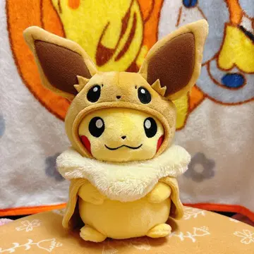 피카츄 봉제 인형 이브이 판초