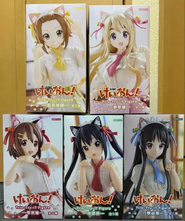 케이온! Trio-Try-iT 피규어 5개 세트