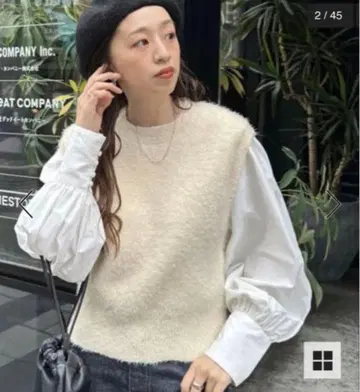 DISCOAT 페더얀 숏 베스트