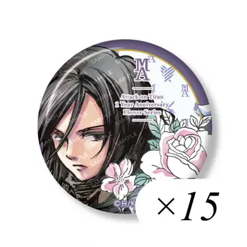 진격의 거인 캔뱃지 미카사 Anique 아닉