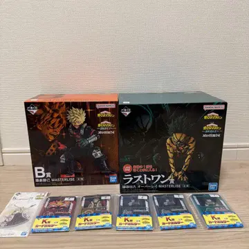 제일복권 나의 히어로 아카데미아 미도리야 이즈쿠 바쿠고 카츠키 세트