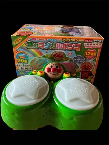 새상품급 소리 나는 완구 음악 호빵맨 매지컬퐁고