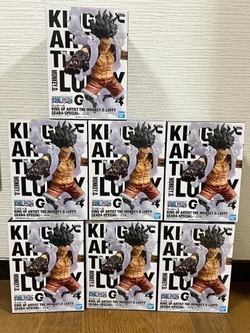 [ 7개 세트 ] KING OF ARTIST 루피 기어 4 원피스 새상품