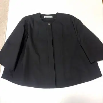 띠어리 노카라 블랙 자켓