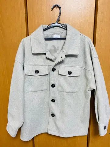 거의 새상품 Ungrid 체스터 코트 그레이