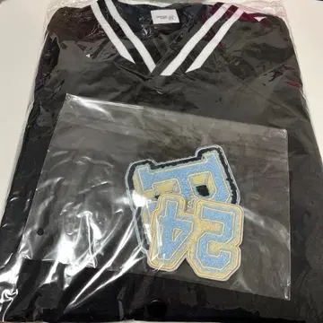 NiziU 스타디움 자켓 & 와펜 세트 리오 L 사이즈 미개봉 새상품