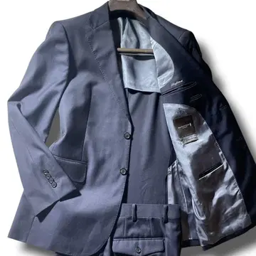 매킨토시 런던 OX BRIDGE 수트 셋업 M 네이비 컬러