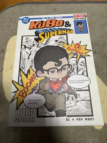 popmart kubo 슈퍼맨 피규어