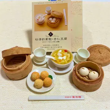 미니어처 푸치 식품 샘플 딤섬 피규어 컬렉션 해양루 세븐일레븐