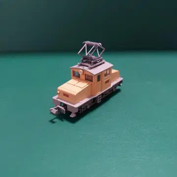 EB527 전기 기관차 옐로우 컬러 노스탤지어 철도 컬렉션 철콜레