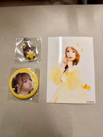 CUTIE STREET 후루사와 리사 브로마이드 캔뱃지 메지루시 참